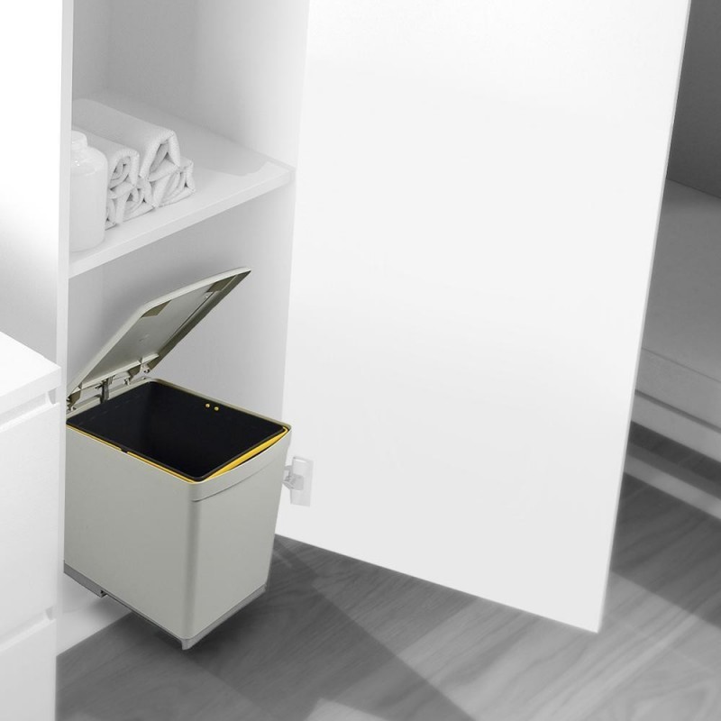 Acquista online Gollinucci Pattumiera estraibile automatica 16 lt grigio cod.6280GC1PZ Gollinucci